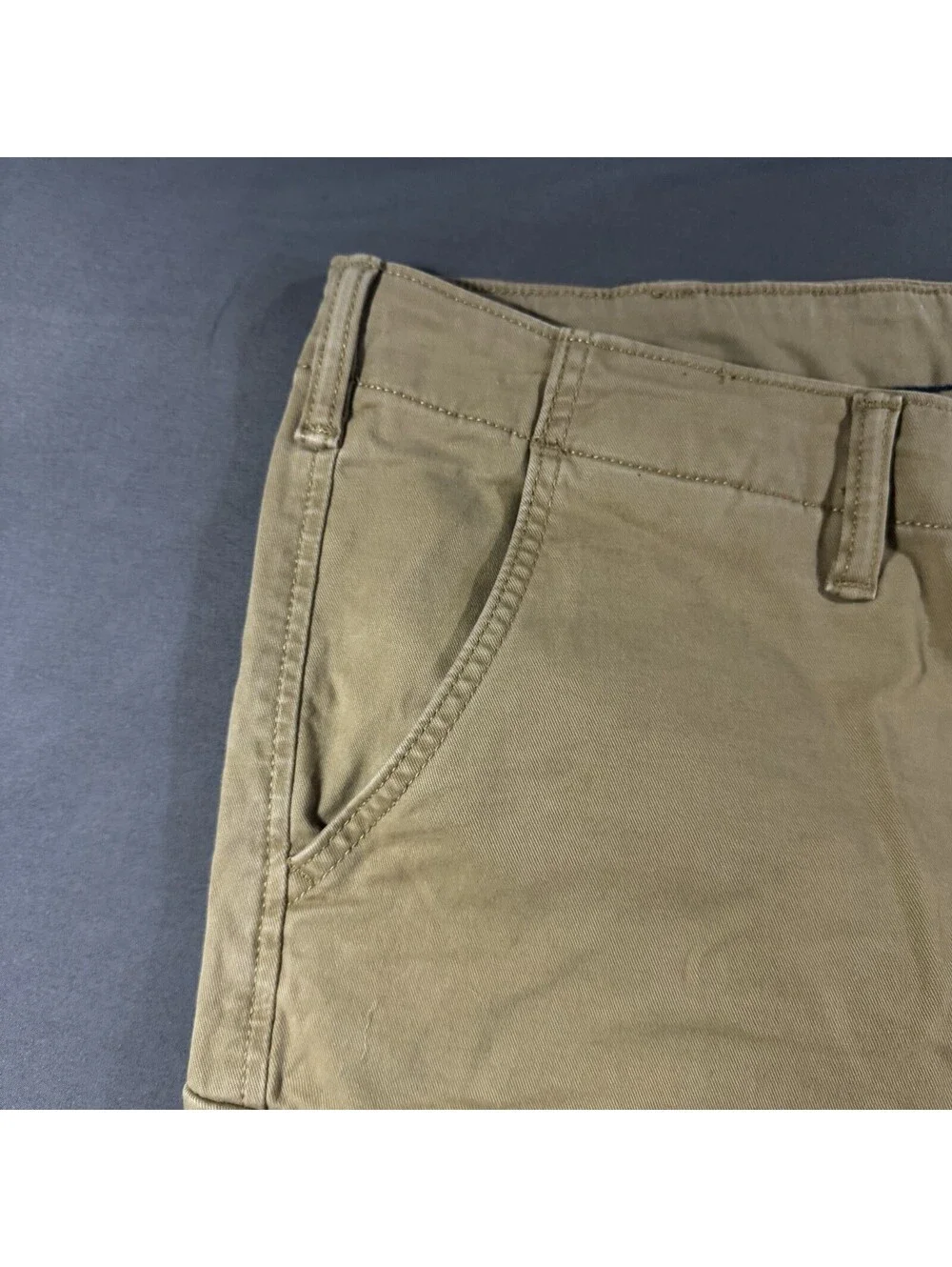 Levis XX Cargo Taper Pants Mens Khaki Tan Canvas Utility Streetwear Size 38x30